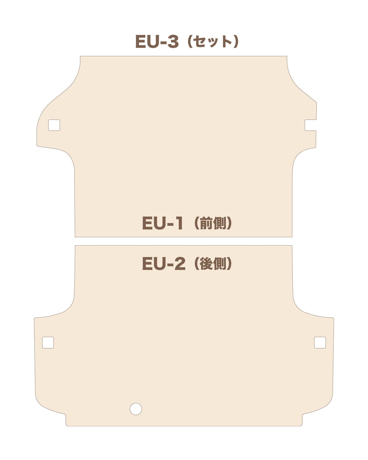 TOYOTA ハイエース S-GL用　フロアボード・セット（標準タイプ）EU-3・EU-3H
