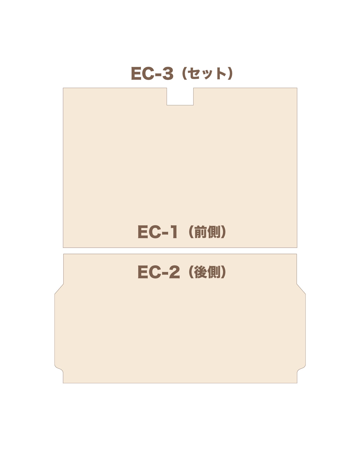 NISSAN クリッパーバン用　フロアボード単品（DX専用）EC-1・EC-2