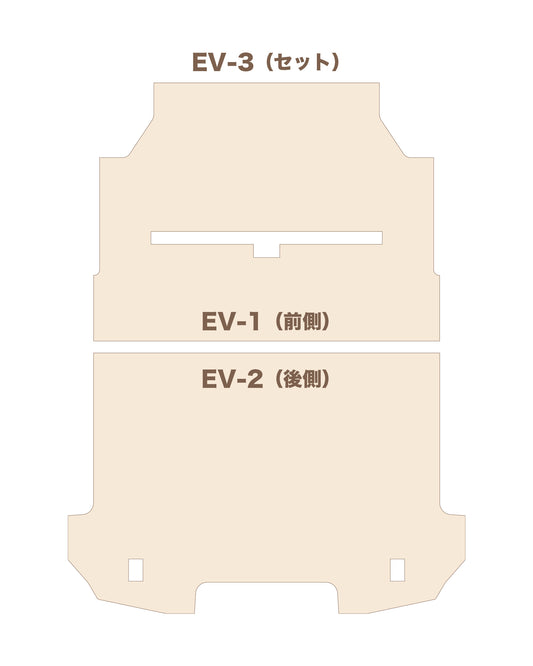 NISSAN バネット バン用　フロアボード単品（標準タイプ／2列目シートベルトが3点式は不可）EV-1・EV-2